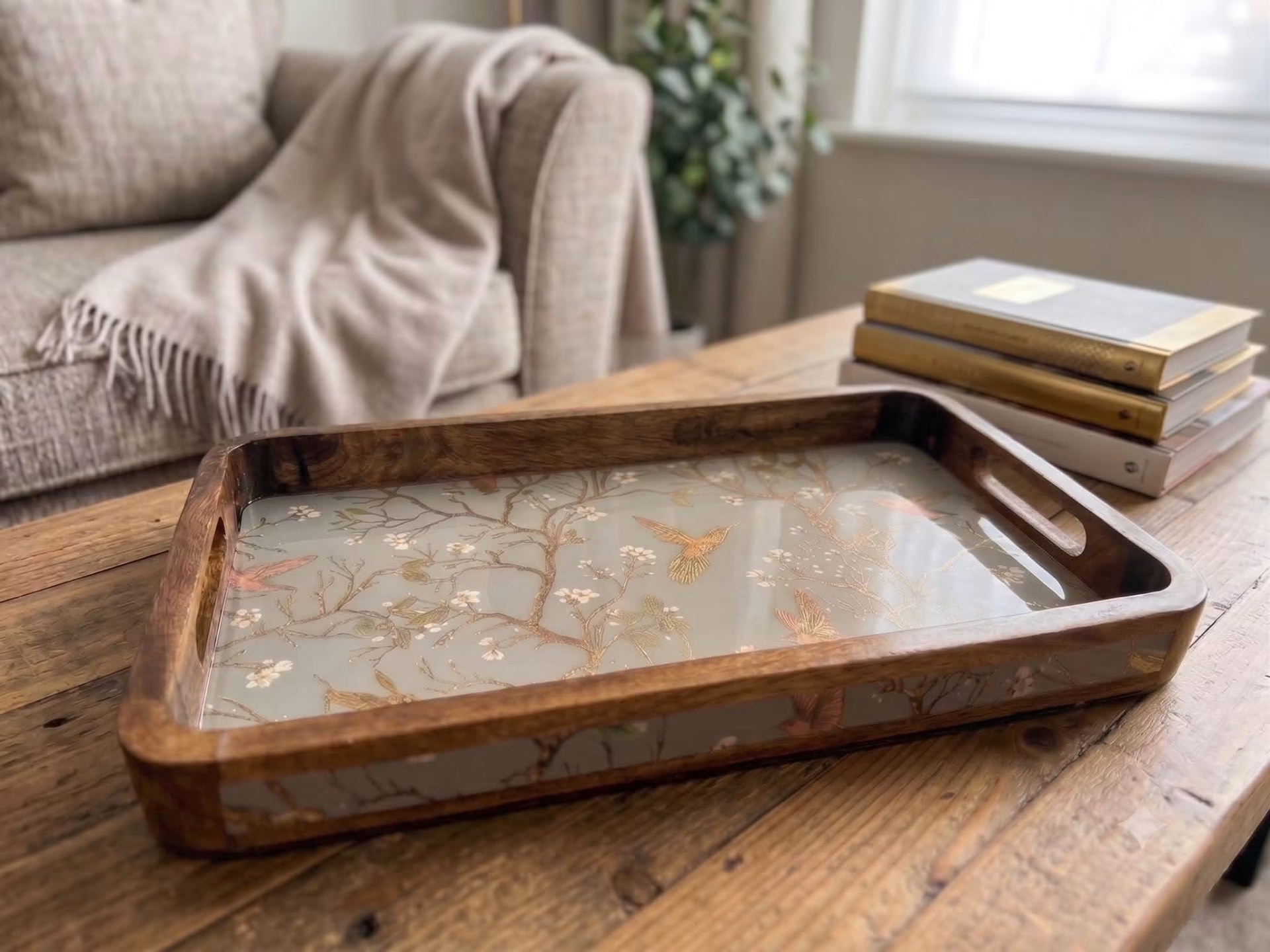 Bird & Blossom Grand Tray